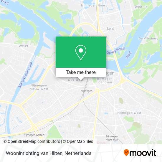 Wooninrichting van Hilten map