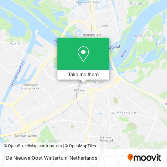 De Nieuwe Oost Wintertuin map