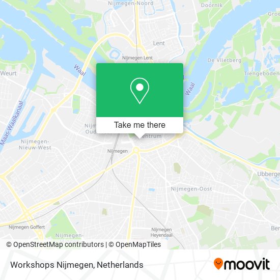 Workshops Nijmegen Karte