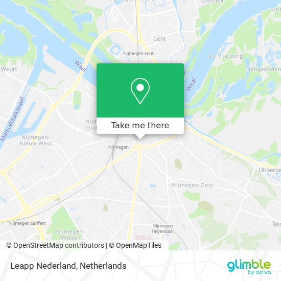 Leapp Nederland map