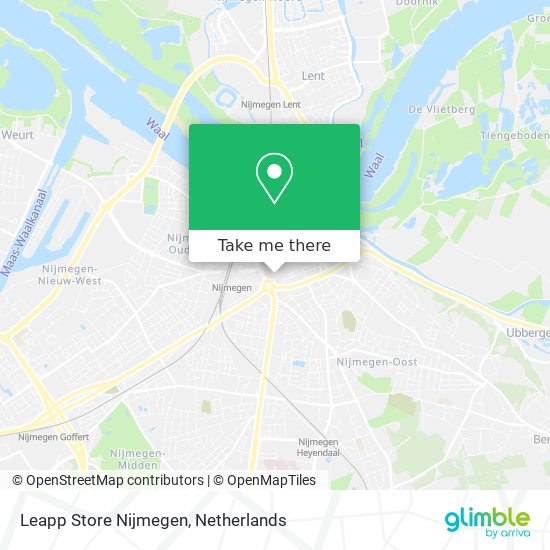Leapp Store Nijmegen Karte