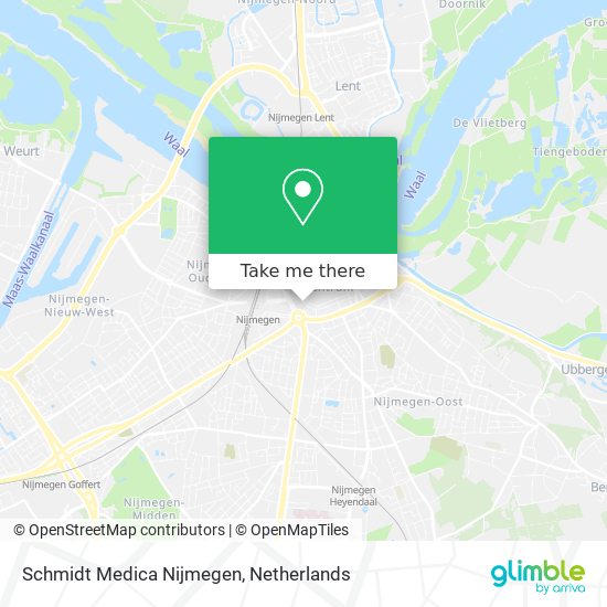 Schmidt Medica Nijmegen Karte