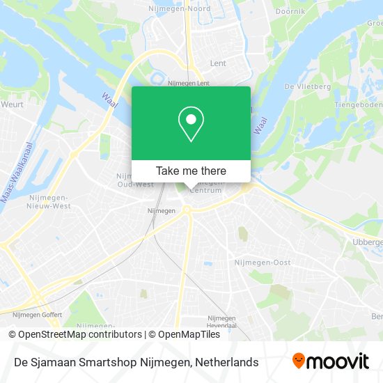 De Sjamaan Smartshop Nijmegen Karte