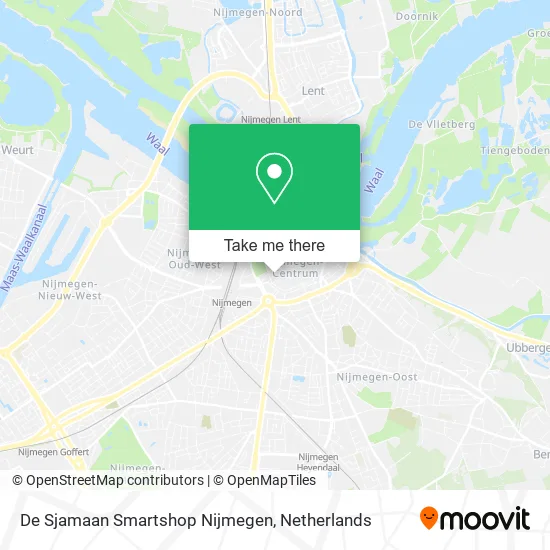De Sjamaan Smartshop Nijmegen map