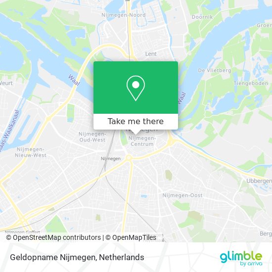 Geldopname Nijmegen map