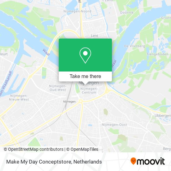 Make My Day Conceptstore map