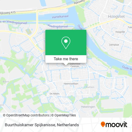 Buurthuiskamer Spijkenisse map