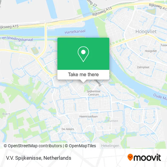 V.V. Spijkenisse map
