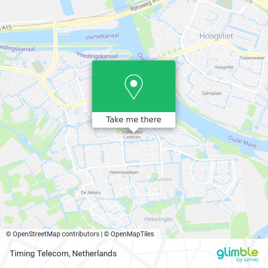 Timing Telecom map