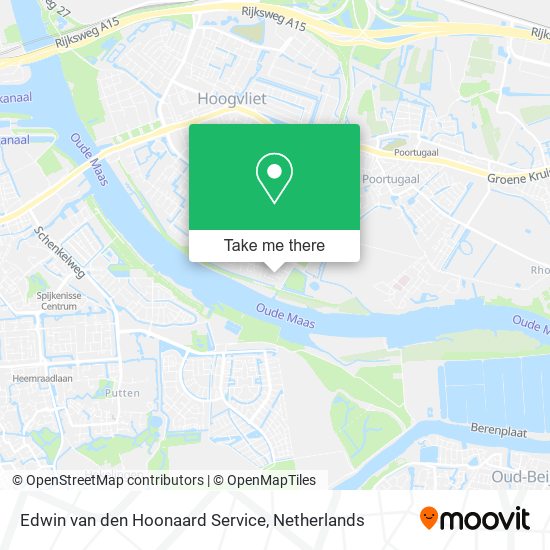 Edwin van den Hoonaard Service map