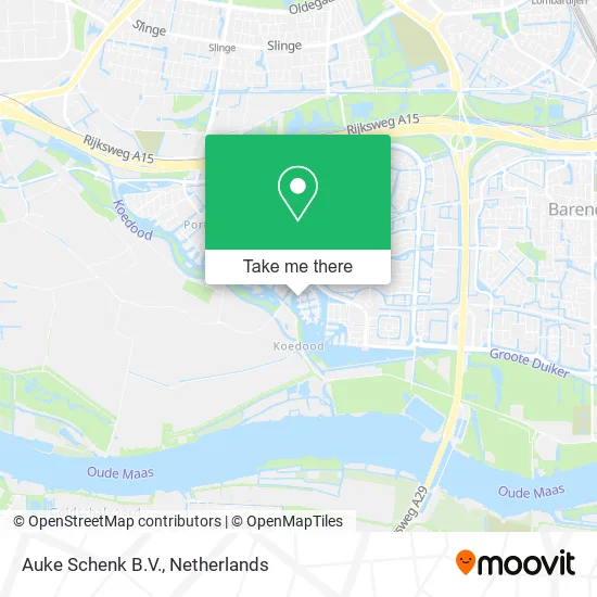 Auke Schenk B.V. map