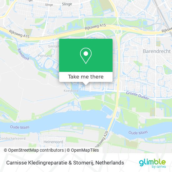 Carnisse Kledingreparatie & Stomerij map