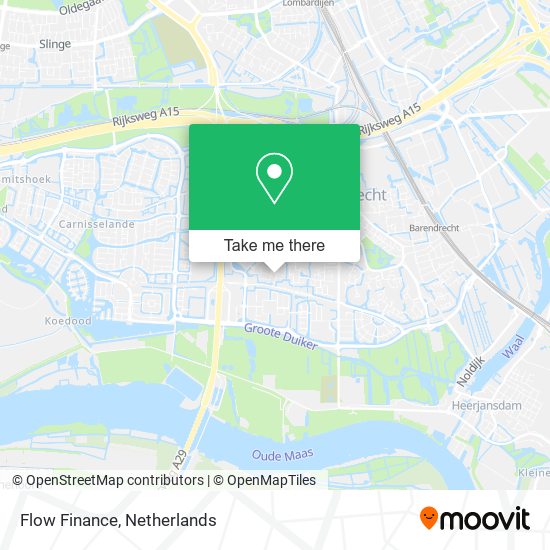 Flow Finance map