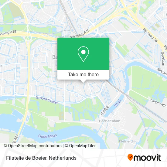 Filatelie de Boeier map