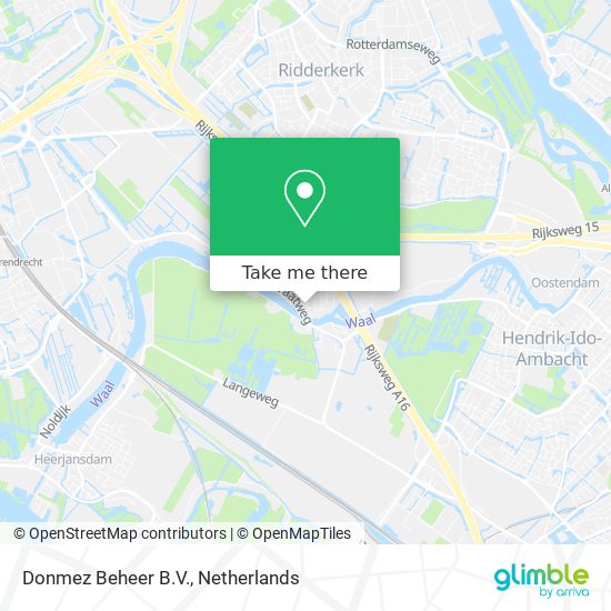 Donmez Beheer B.V. map