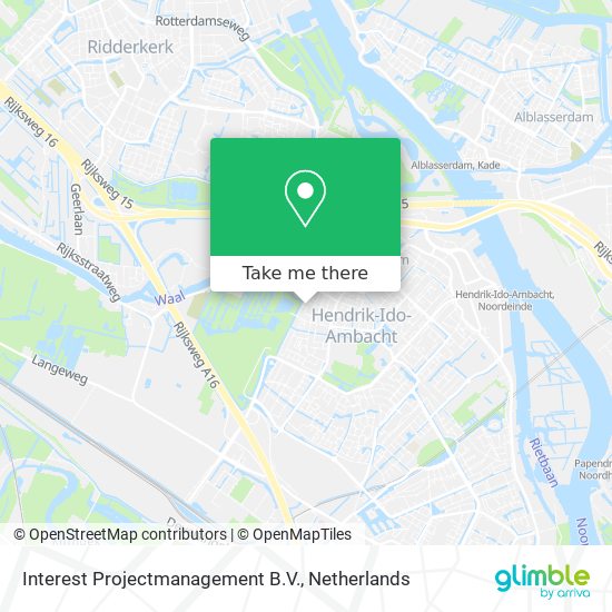 Interest Projectmanagement B.V. map
