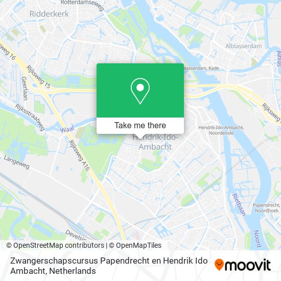 Zwangerschapscursus Papendrecht en Hendrik Ido Ambacht map