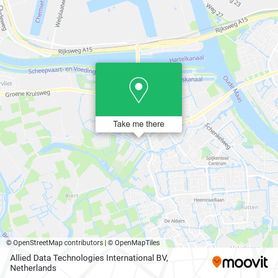 Allied Data Technologies International BV map