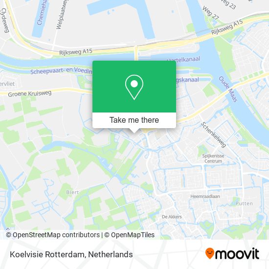 Koelvisie Rotterdam map