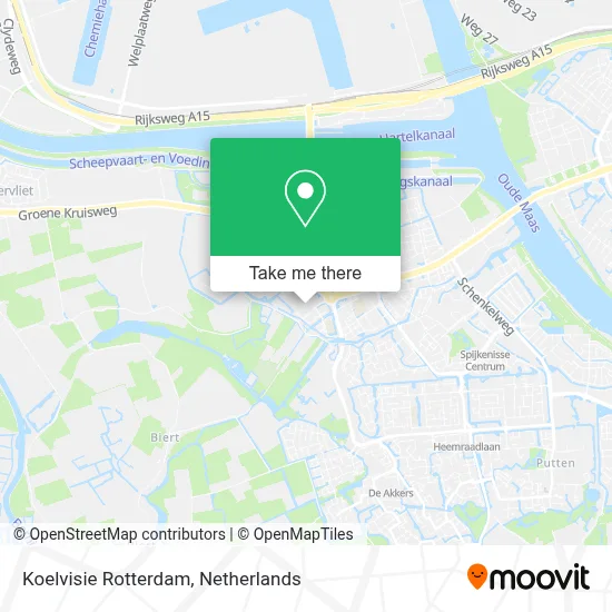 Koelvisie Rotterdam map