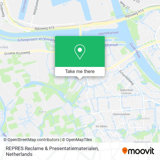 REPRES Reclame & Presentatiematerialen map