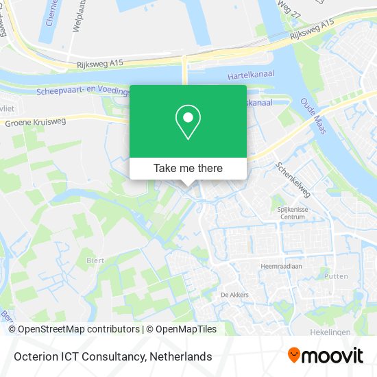 Octerion ICT Consultancy map