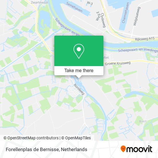 Forellenplas de Bernisse map