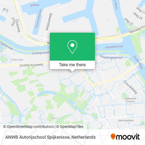 ANWB Autorijschool Spijkenisse map