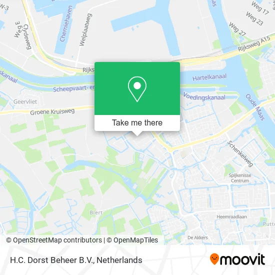 H.C. Dorst Beheer B.V. map