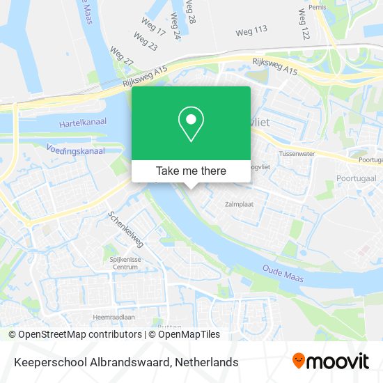 Keeperschool Albrandswaard map