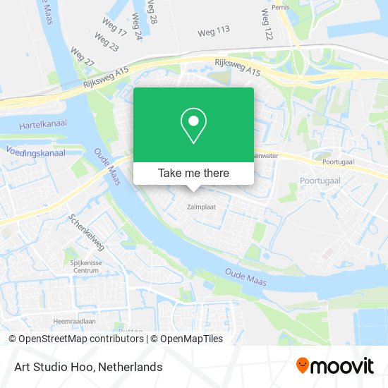 Art Studio Hoo map