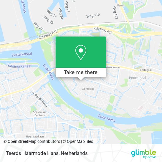 Teerds Haarmode Hans map