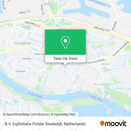 B.V. Exploitatie Polder Stededijk map