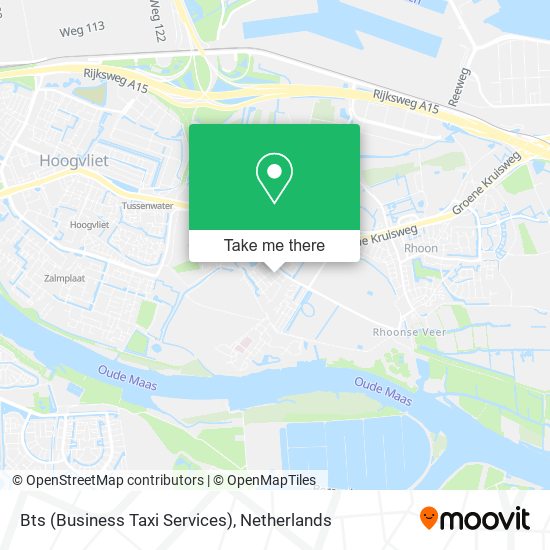 Bts (Business Taxi Services) map