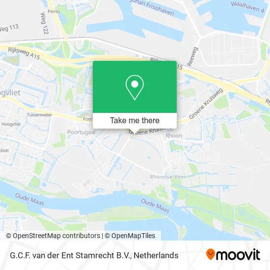 G.C.F. van der Ent Stamrecht B.V. map