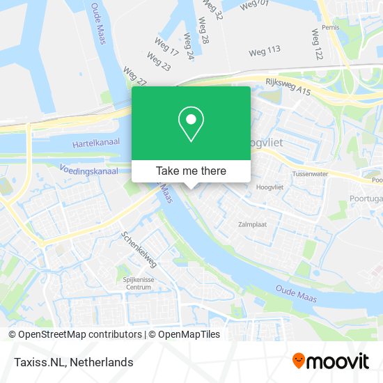 Taxiss.NL map