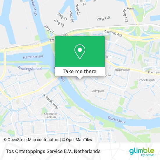 Tos Ontstoppings Service B.V. map