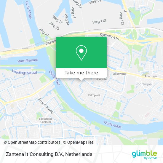 Zantena It Consulting B.V. map