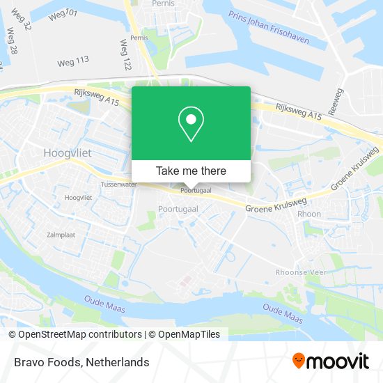 Bravo Foods map