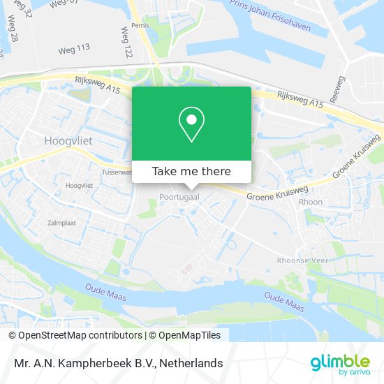 Mr. A.N. Kampherbeek B.V. map