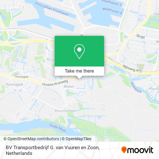 BV Transportbedrijf G. van Vuuren en Zoon map