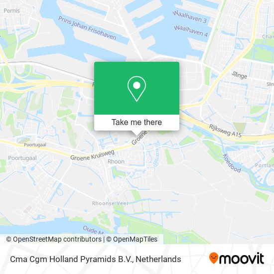 Cma Cgm Holland Pyramids B.V. map