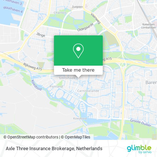 Axle Three Insurance Brokerage map