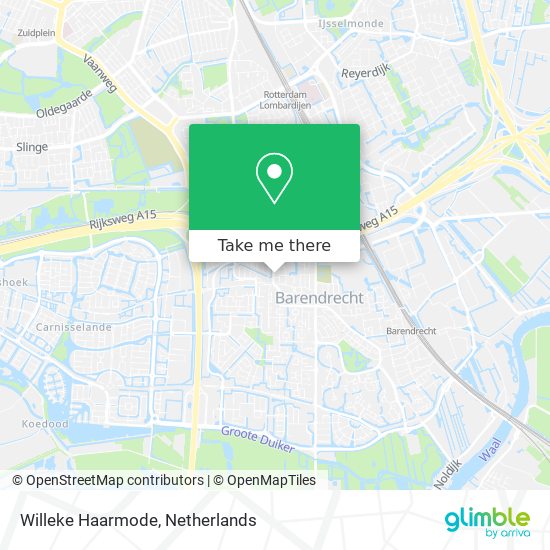 Willeke Haarmode map