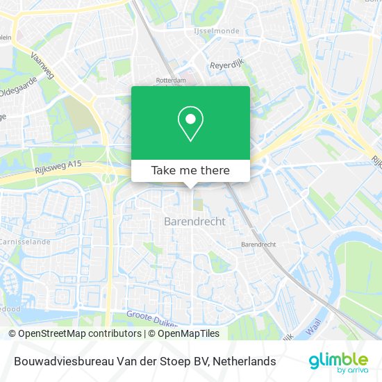 Bouwadviesbureau Van der Stoep BV map