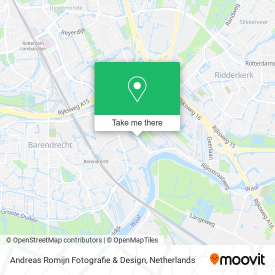Andreas Romijn Fotografie & Design Karte