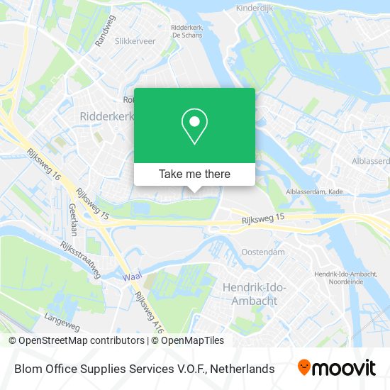 Blom Office Supplies Services V.O.F. map