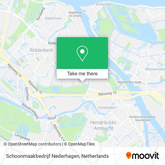 Schoonmaakbedrijf Nederhagen map