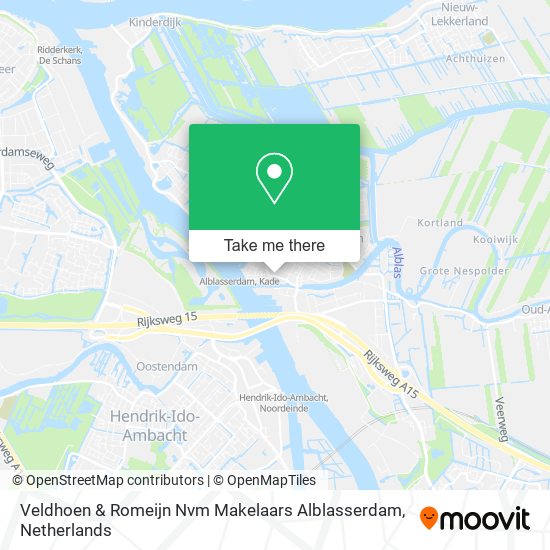 Veldhoen & Romeijn Nvm Makelaars Alblasserdam map