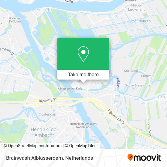 Brainwash Alblasserdam map